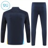 Sudadera De Entrenamiento Olympique de Marseille Cremallera De Cuarto 2024-25 Armada - Niño